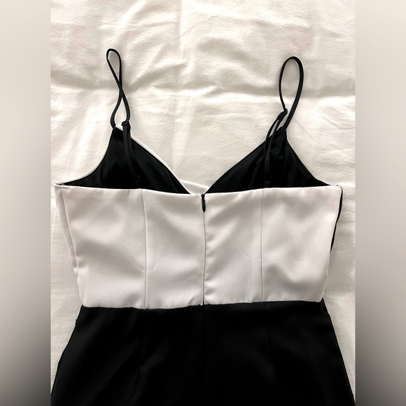 Boutique 1861 Black and White Jumpsuit - Picture 3 of 5